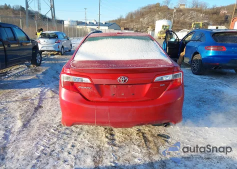 2014 Toyota Camry Se из США, поврежденный, VIN 4T1BF1FK2EU814152